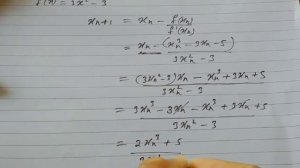 Questions solve by Newton Raphson Method x3-3x-5=0 | SUSMITA SHARMA CLASSES