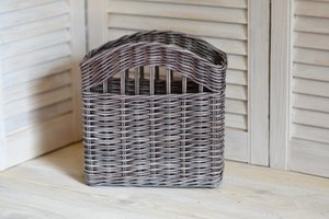 Органайзер из бумажной лозы