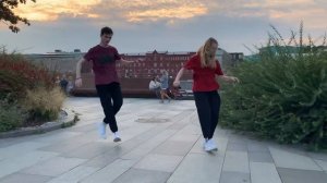 Пара классно танцует Шафл! ? Shuffle Dance & CuttingShapes ? Москва!