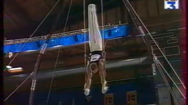 Dimitri KARBANENKO (FRA) rings - 1997 Lausanne worlds AA смотреть онлайн