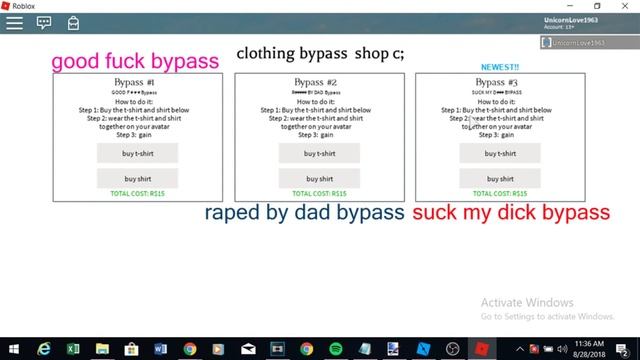 ROBLOX 2018 HOW TO GET BYPASSED SHIRTS!!! UNPATCHED AGAIN!! смотреть онлайн
