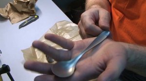 Столовые приборы из титана со стеклоструйной обработкой