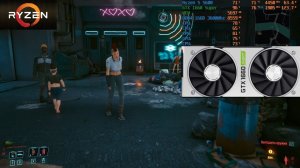 Cyberpunk 2077 - Ryzen 5 5600 + GTX 1660 Super