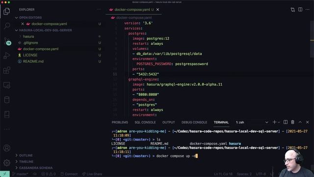 A Hasura Bit - What is a good way to get up & running with SQL Server & Hasura locally for dev work смотреть онлайн