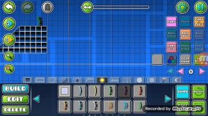 как построить самый легкий уровень в geometry dash