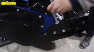 Разбор Мотоснегоката DraXter 380 для трапнспортировки в автомобиле.