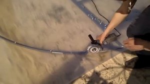 Обрезаем поликарбонат