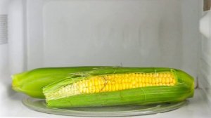 Кукуруза в микроволновке