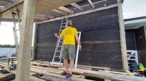 Как я смастерил пристрой к своему дому? 1 часть - Каркас, Крыша, Пол