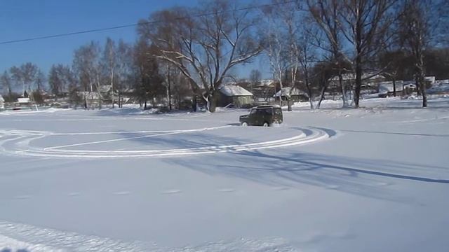 Духовщина рулит . часть 3. (уазик по снегу) смотреть онлайн