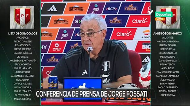 #ENVIVO🔴 | JORGE FOSSATI ANUNCIA LOS CONVOCADOS PARA LA FECHA FIFA DE MARZO | SELECCIÓN PERUANA смотреть онлайн