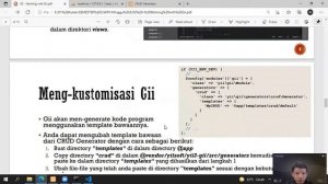 PERCOBAAN - Working with GII YII2 Framework Mode Basic