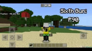 Minecraft PE|Actual Guns 3D Addon