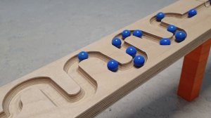 Шарики марблс и лего поезда Satisfying marble run ASMR Marbles