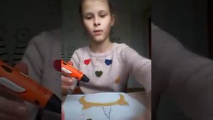 Обруч из триде ручки!???