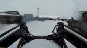 уборка снега kubota x20.mp4