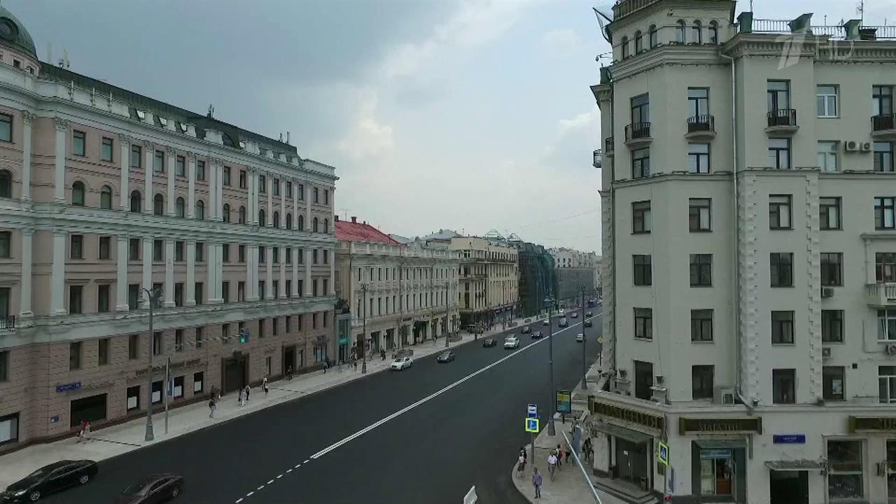 В Москве после реконструкции открылось движение по Тверской