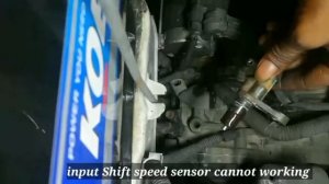 Toyota Alphard transmission gear Shift problem!!How to fix code p0717,p0793