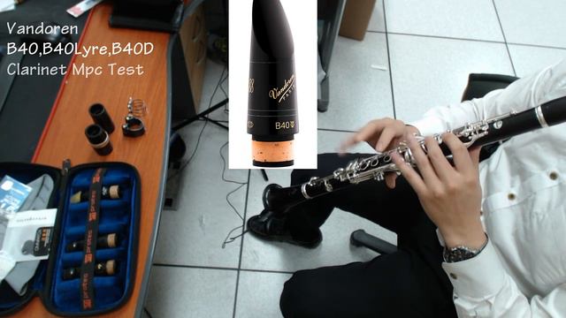 Vandoren Clarinet Mpc B40,B40lyre,B40D Sound test