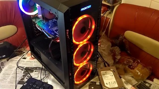 Корпус FRONTIER Mars MAR01A- Набор вентиляторов Xigmatek Galaxy Premium 3 смотреть онлайн