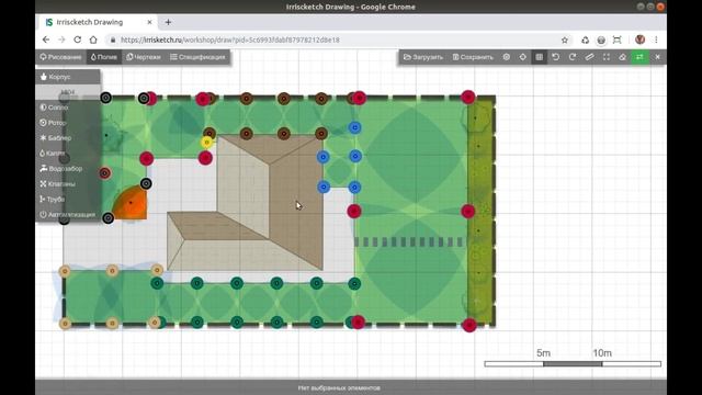 Как СПРОЕКТИРОВАТЬ ТРУБОПРОВОДЫ и УЗЛЫ в IRRISKETCH? | ПРОЕКТИРОВАНИЕ АВТОПОЛИВА