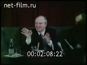 1987 год. Михаил Горбачёв в Риге