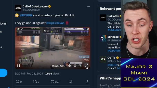OpTic REVERSE SWEEP Rokkr: Biggest CDL Breakdown EVER?! 🚨💥 смотреть онлайн