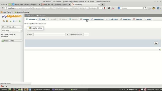 PHP 1 - Hướng dẩn nhập/thực thi script SQL cho MySQL với phpMyAdmin смотреть онлайн