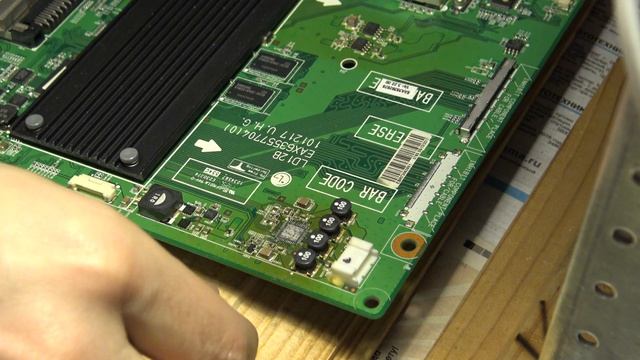 Шумы, треск в звуке телевизора ( LD12B , NTP-7400l) смотреть онлайн