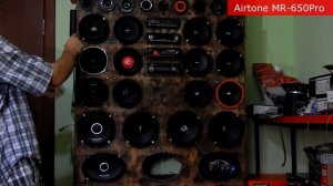 Обзор автомобильных динамиков Airtone MR 650Pro.Автозвук своими руками