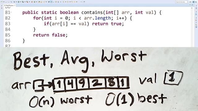 Efficiency and Big-Oh 4: Best, Worst, and Average Cases смотреть онлайн