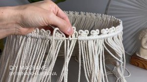 ДЕКОР макраме/Для абажура/Для панно/DIY macrame
