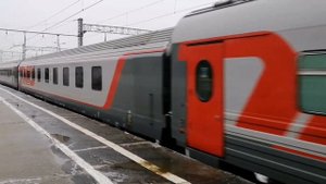 Прибытие поезда №81 на станцию Курск