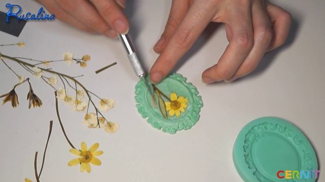 Коллаж из сухоцветов ❤ Подвеска в рамочке ❤ Полимерная глина ❤ Мастер-класс ❤ Эпоксидная смола смотреть онлайн