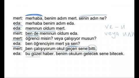 УЧИМ ТУРЕЦКИЙ ЯЗЫК - УРОК 3 - ТУРЕЦКИЕ ЗНАКОМСТВА ПРОСТО