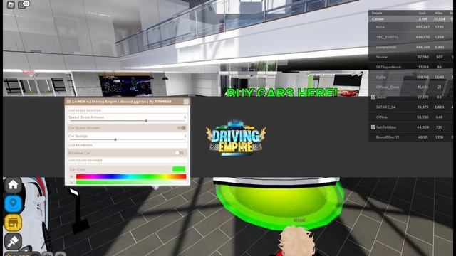 ??ROBLOX DRIVING EMPIRE SCRIPT | SPEED BOOST, ARREST ALL, RAINBOW CAR & MORE! (FAST MONEY!)?? смотреть онлайн