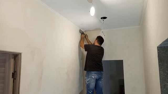 Декоративное покрытие потолка . Ветро #Декоративноепокрытие# смотреть онлайн