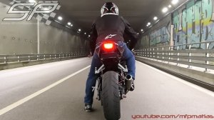 Honda Fireblade | SP Launch control In action | HUGE FLAMES