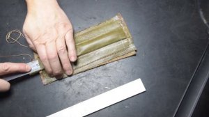 Делаем оголовье для наушников  из кожи. How to replace the headband of the headphones. Real leather