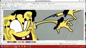 Tracing Karakter Spongebob Pibby Ian Pribadi - CorelDraw Eps.21