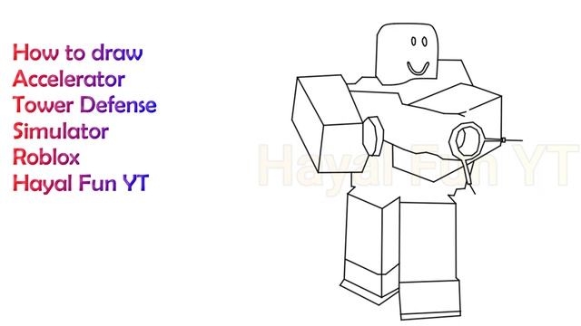 How to draw Accelerator? TDS Roblox Tower DEFENSE Simulator смотреть онлайн