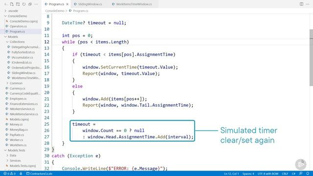 11-4. Demonstrating the Sliding Window Algorithm