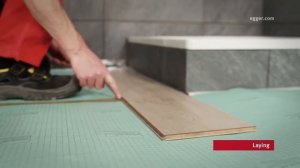 Инструкция по укладке ламината Egger Aqua+ с замком Uni Fit в ванной комнате 2