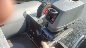 Ямаха 3 силы отличный помощник вместо весел!