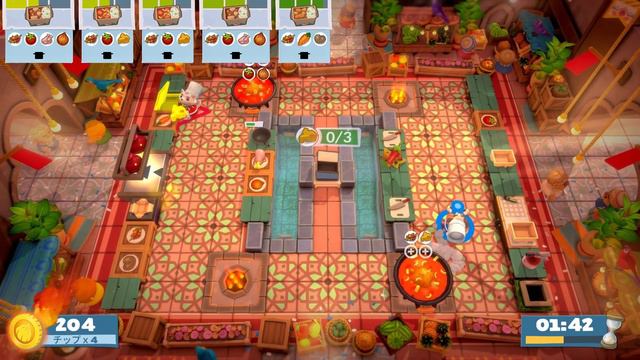 Overcooked AYCE World Food Festival 3-2 Duo смотреть онлайн