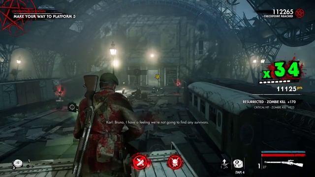 Zombie Army 4 Dead War Part 01 Sub Indo смотреть онлайн