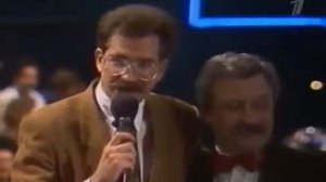 Владислав Листьев поздравляет с новым годом (1991)