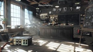 Тест производительности моего компьютера в программе  Superposition Benchmark