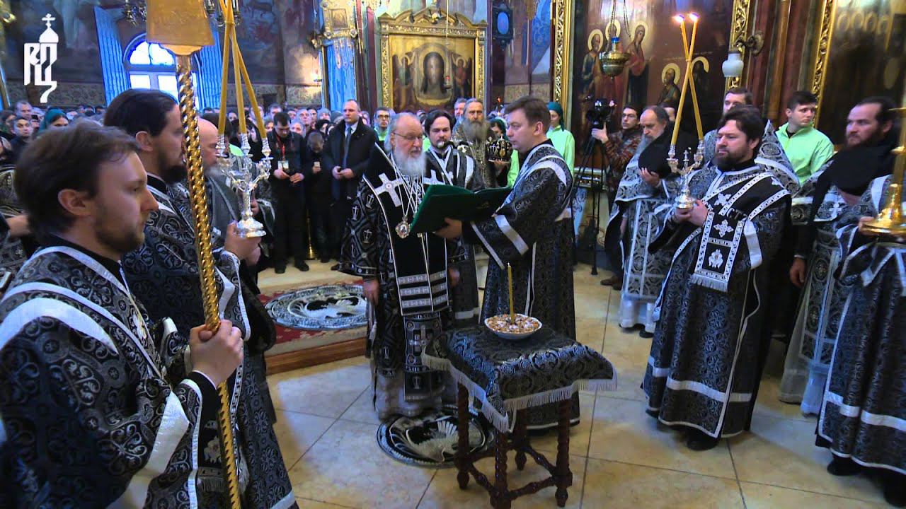 Проповедь на преждеосвященной литургии