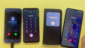 Samsung Galaxy S9 Vs Samsung Galaxy S7 & Honor 8 Vs Honor X7a / Incoming & Outgoing Call